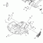 Grizzly 350 4WD YFM35FGX Наклейки 1