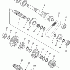 Grizzly 660 4WD YFM66FAV-D Трансмиссия