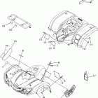 Grizzly 125 YFM125GW Наклейки 1