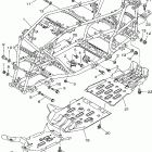 Grizzly 700 4WD EPS YFM7FGPW-B Рама