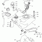 Grizzly 700 4WD EPS YFM7FGPW-B Топливный бак