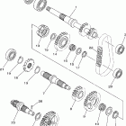 Kodiak 400 4WD YFM4FAV-B Трансмиссия