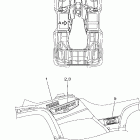 Big Bear 400 4WD YFM40FBW-B Наклейки