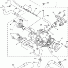 Grizzly 700 4WD EPS YFM7FGPW Корпус дроселя в сборе