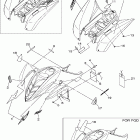 Raptor 350 YFM35RW Наклейки 1