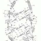 KODIAK 450 REAL TREE YFM450FAHR Передняя подвеска колес