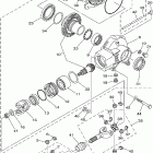 Kodiak 400 4WD YFM4FAV-B Ведущий вал