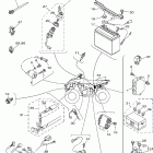 Wolverine 450 4WD YFM45FXW-B Электрика 1