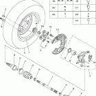 Grizzly 700 4WD EPS YFM7FGPW-D Переднее колесо 2