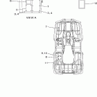 Big Bear 400 4WD YFM40FBW Наклейки 1