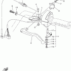 Grizzly 450 4WD YFM45FGW-C Рулевые переключатели
