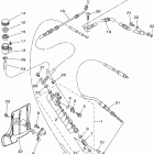Kodiak 400 4WD YFM4FAV-B Задний торм цилиндр