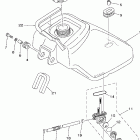 Grizzly 80 YFM80GV-B Топливный бак