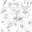 Grizzly 400 4WD  YFM4FGW-B Электрика 1