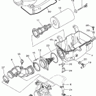 Raptor 700 YFM700RV Впускная система
