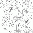 Grizzly 660 4WD YFM66FGW-B Электрика 1