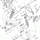 Raptor 700 Special Edition 2 YFM70RSEW-2W Передняя подвеска колес