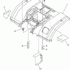 Kodiak 400 4X4 Заднее крыло