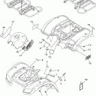 Grizzly 660 4WD YFM66FGW-B Наклейки 1