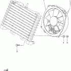 Big Bear 40 2WD Вентилятор охлаждения
