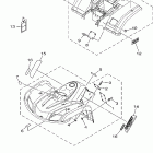 Bruin 350 4WD YFM35FAV-B Наклейки 1