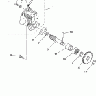 Blaster 200 YFS200V Масляный насос