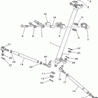 Blaster 200 YFS200T Рулевое управление