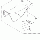 Blaster 200 YFS200T Сидение