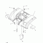 KODIAK 450 REAL TREE YFM450FAHR Заднее крыло