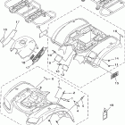 Grizzly 660 4WD YFM66FAV-B Наклейки 1