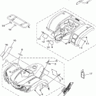Grizzly 125 YFM125GV Наклейки 1