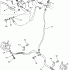 Blaster 200 YFS200T Главный тормозной цилиндр,передний