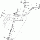 Blaster 200 YFS200T Задний торм цилиндр
