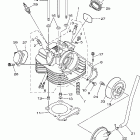 Bruin 350 YFM35BAV Головка цилиндра