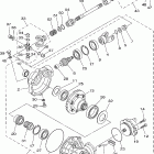 Kodiak 450 4WD YFM45FAV Передний дифференциал