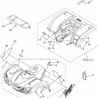 Grizzly 125 YFM125GV-B Наклейки 1