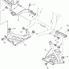 Blaster 200 YFS200T Подножки