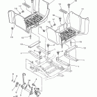 KODIAK 400 4WD HUNTER YFM4FAHV Подножки