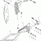 Raptor 700 YFM700RV-B Фара