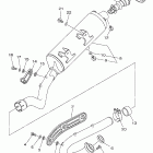 YFZ450S-B Выхлопная система