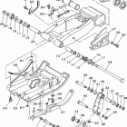 RAPTOR 660 -YFM660RS-B Бугель (задний рычаг)
