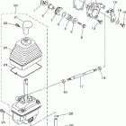 Kodiak 400 4WD YFM400FAT Вал переключения