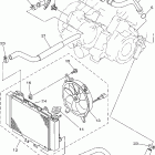 Kodiak 400 4WD YFM400FAT Радиатор и Патрубки