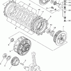 RAPTOR 660 -YFM660RS-B Сцепление
