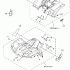 Bruin 350 4WD YFM350FAT Наклейки 1