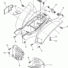 RAPTOR 660 -YFM660RS-B Заднее крыло
