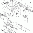 YFZ450S-B Бугель (задний рычаг)