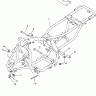 Grizzly 80 YFM80GT Рама