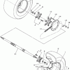RAPTOR 660 -YFM660RS-B Заднее колесо