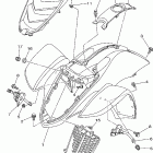 RAPTOR 660 -YFM660RS-B Переднее крыло